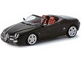 Best Bauform Alfa Romeo Spider 2004 - schwarz 1:43