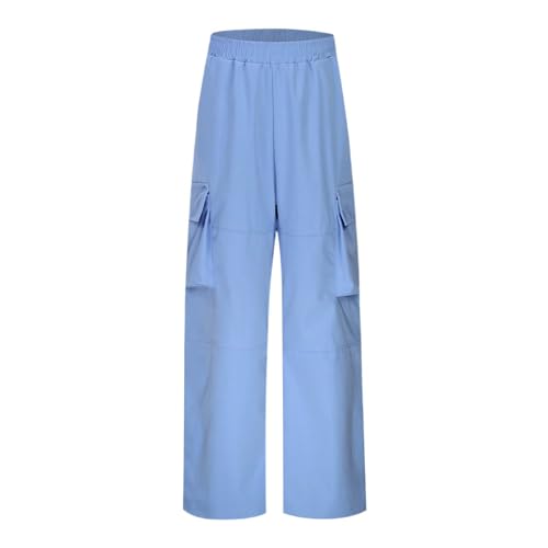 Boys Cargo Sweatpants Kids Open Bottom Baggy Cargo Pants Size 10-12 Relaxed Fit Joggers Trousers with Pockets2