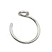 FANSING Fakes Nose Rings Faux Nose Ring 20g Nose Ring Nose Hoop 20 Gauge 8mm Septum Ring Faux Septum Ring Lip Ring Surgical Steel Piercing Jewelry Silver 1PCS