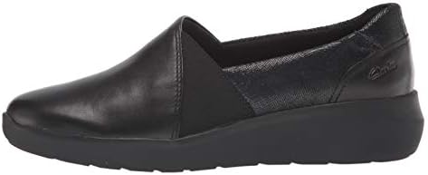 Clarks womens Kayleigh Step Loafer, Black Interest Suede Combi, 8.5 US | Image 7