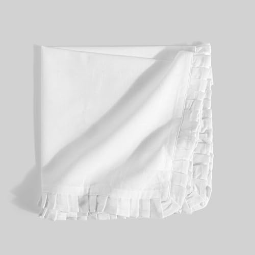 Servilletas de Tela FINGERCRAFT Ruffle Set x4 Algodón miniatura 6