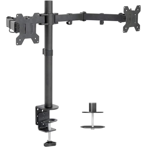 Image of HP Series 3 Pro 27-inch 327pf FHD 1080p LCD Monitor 2-Pack Bundlesd with Desk Mount Dual Stand, USB-C G5 Dock, MK270 Wireless Keyboard & Mouse, Gel Mouse & Wrist Pad