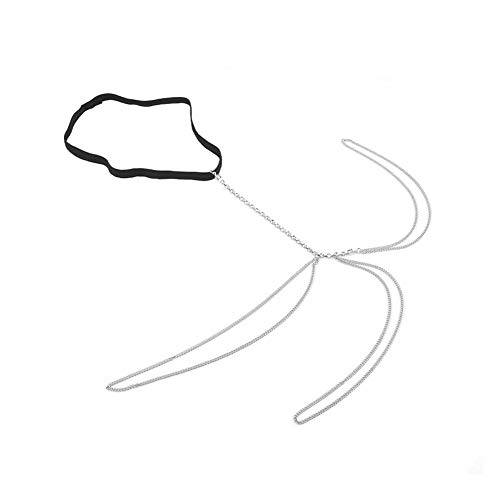 Chaîne de corps pour femmes bijou de taille en zircon élégant