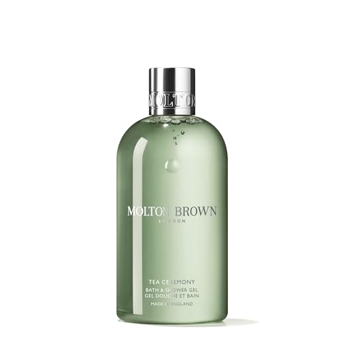 Molton Brown Tea Ceremony Gift Set - Eau de Parfum 0.25 fl. oz. Body Wash 10 fl. oz. Luxury Scented Bath & Shower Gel Fragrence Gift Set for Women, Mothers Day