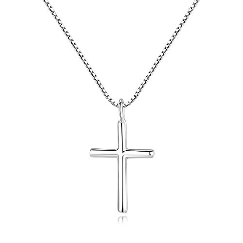 Colliers pendentif croix en argent 925 femme idée cadeau anniversaire