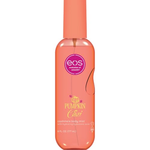Image of eos Cashmere Body Mist, Pumpkin Chai, Fall Fragrance Mist, 6 fl oz