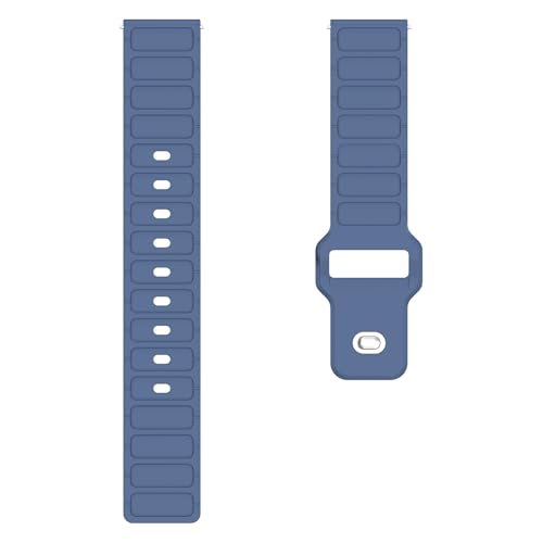 Image of ACM Watch Strap 22mm for Universal 22mm Size Replacement Strap Smartwatch | Silicone Belt Sports Button Closure Band