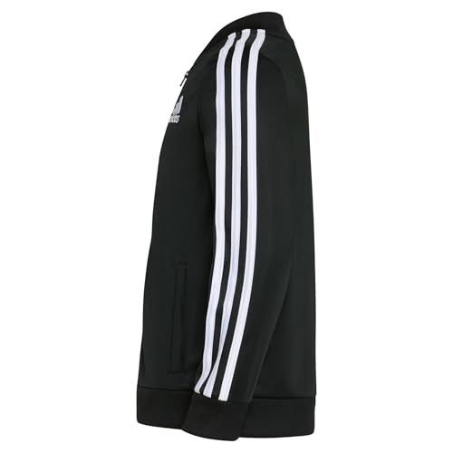 Image of adidas girls Zip-Up Tricot Track Jacket Warm-Up Bomber