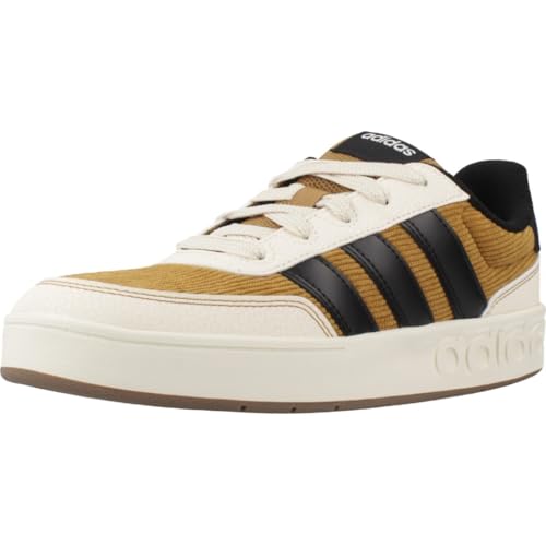 Adidas Breakbase J Estbro baskets basses en similicuir blanc