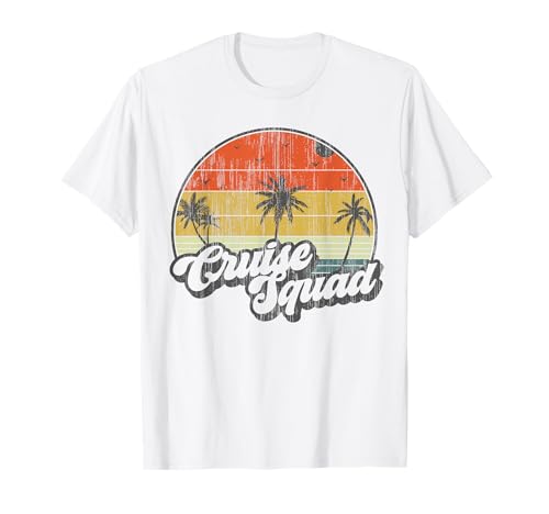 Croisière Squad Summer Vacation Matching Family Group T-Shirt