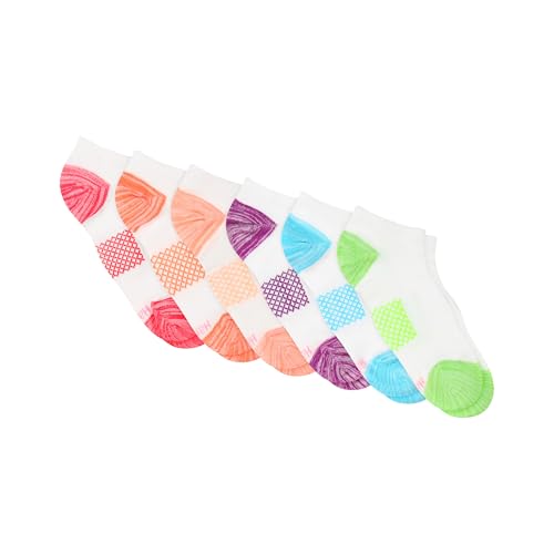 Image of Hanes Women's Socks, Lightweight Breathable Socks, No Show and Super No Show, 6-Pack