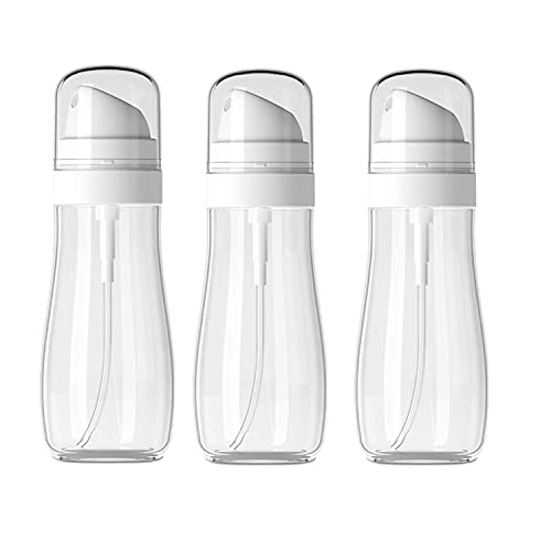 Aurdox spritzer spray bottles 100ml, Water Mister Clear spritz Bottle, Aerosol Fine Mist Curly Spray Bottle Empty for face, hair, Cleaning-3 Pack
