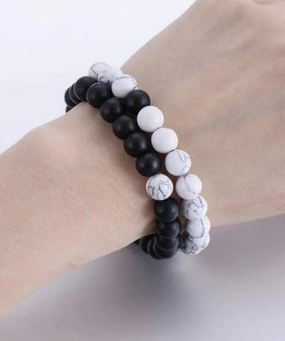 Image of Honbon Fancy Designer Beads Evil Eye Charms Bracelet,Handmade Unisex Nazar Bracelets,Friendship Band for All -Girls, Boys, Men & Women