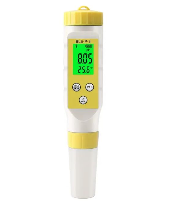 VIHELM BLE-P-3 Smart Digital pH/Temp Meter