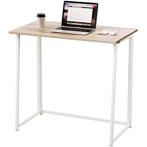 Dripex Faltbar Tisch Schreibtisch Computertisch für Homeoffice Arbeitszimmer Klappbar PC Tisch Cover