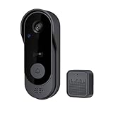 Kamera – Kabellose Video-Türklingel, Türbel-Kamera, kabelgebunden mit Glockenspiel, Cloud-Speicher, Zwei-Wege-Talk-Bewegungssensor, Monitor für Innen- und Außenbereich, Fernarbeit, Besucherwarnungen