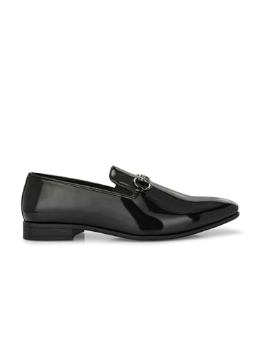 Image of San Frissco Men's Formal Loafers /Slip On Wearable Anti-Slip Leather Loafers for Office /Fashionable Loafers for Men