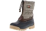  Vista Canada Polar Kinder Winterstiefel Snowboots herausnehmbaren Thermo-TEX Innenschuhen Jute, Farbe:Jute, Doppelgröße:23/24