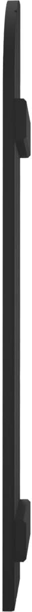 Ekena Millwork ARW101BQ311X65BLH Americraft Three 2 Exterior Real Wood Joined Board-n-Batten Shutters w/Arch Top (Per Pair), 65-in. H, Black