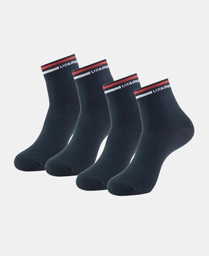 Image of Jockey 7002 Men Compact Cotton Elastane Stretch Ankle Length Socks with StayFresh Treatment (Pack of 2)
