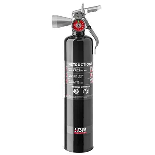 H3R Performance HalGuard Clean Agent Car Fire Extinguisher - 2.5 lb. Black (HG250B)
