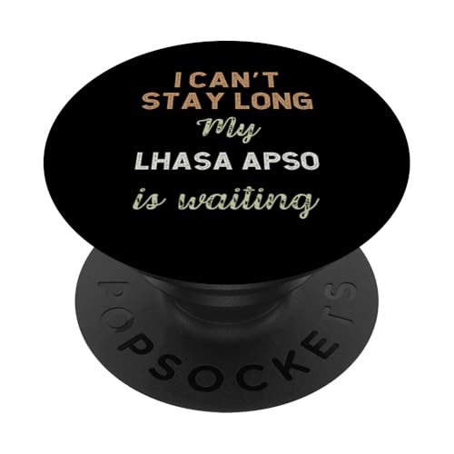Cute Lhasa Apso Dog Mom Dad Breed Owner Love Puppy PopSockets Adhesive PopGrip Cute Lhasa Apso Dog Mom Dad Breed Owner Love Puppy PopSockets Adhesive PopGrip