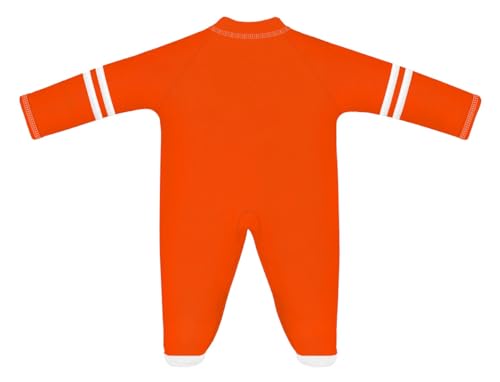 Image of Creative Knitwear College Baby Infant Sports Shoe Footed Romper - Team Logo, Many Colors, Unisex, (0-9 Months)