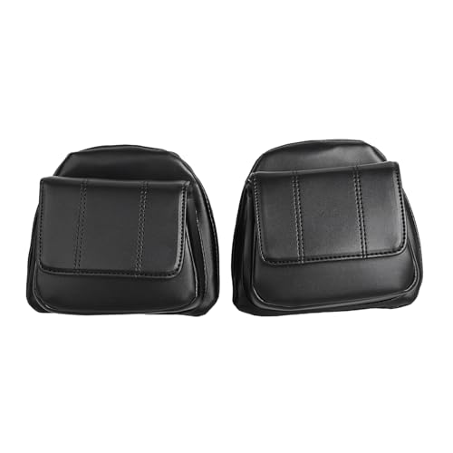 YDLMT 2 Pcs Fairing Lower Door Pockets Bag Motorcycle Lower Fairing Panels Storage Pouches Fit for Harley Touring Electra Road Street Tri Glide 2014-2023