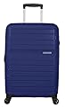 American Tourister Sunside - Spinner M Espandibile, Valigia Bagaglio Adulti, Blu (Dark Navy), M 67.5 cm 83.5 L