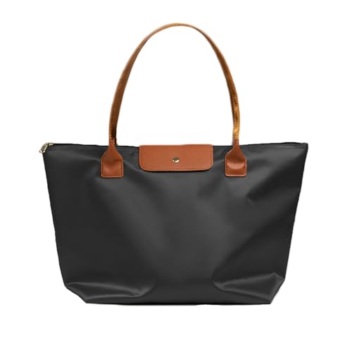 Aulenge Bolso Tote Negocios Bolso Grande Impermeable Bolso Tote para Trabajo y Universidad Bolso Multifuncional Impermeable y Anti-Robo para Oficina Viaje Negro