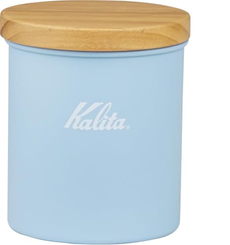 【Amazon.co.jp限定】 カリタ Kalita 【Earth Series】 SORA コーヒー キャニスター ステンレス製 S アースシリーズ 空 コーヒー豆 保存容器 日本製 #44333