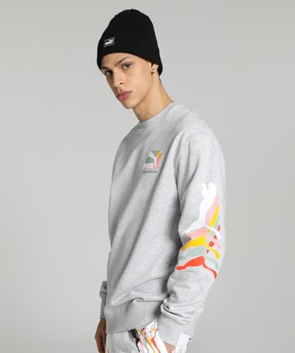 Puma Men's Cotton Crew Neck Sweatshirt