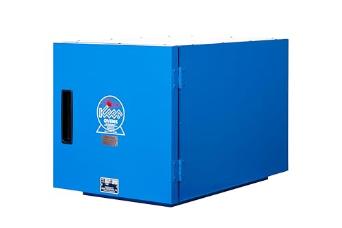 Keen Ovens® K-200 Bench Welding Rod Oven - 120V 1-Ph - Max Temp 300F - Made in USA - 200 lb. Capacity - with Factory-Installed Analog Thermometer