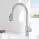 CECIPA Rubinetto Lavello Cucina con 3 Tipi di Modalità, Miscelatore Cucina con Doccetta Es...