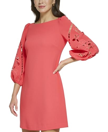 Vince Camuto Women's Dress, Hot Coral, 0 at Amazon Women's Clothing store