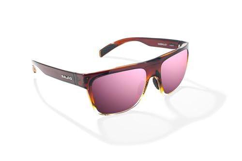 Bajio Caballo Polarized Sunglasses – Built-In Sun Ledge – Ergo Rubber Inserts – Two-Way Flex Hinges