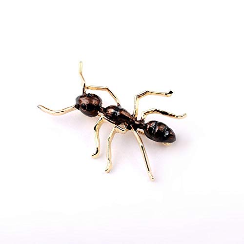 Caiyao Vivid Ant Brooch Enamel Cute Insect Animal Brooch Pins Clothes Bag Accessories Jewelry