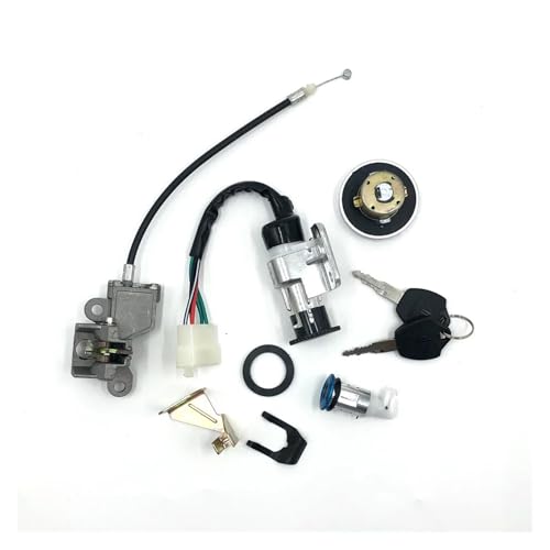 Interruptor de llave de encendido GY6 125cc 150cc 50cc QMB139 kit completo 2