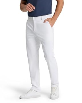 best white golf pants