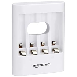 Amazon Basics USB-overnachtingslader, wit.