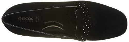 Geox D Annytah C, Ballerine Donna, Nero (BLACK)
