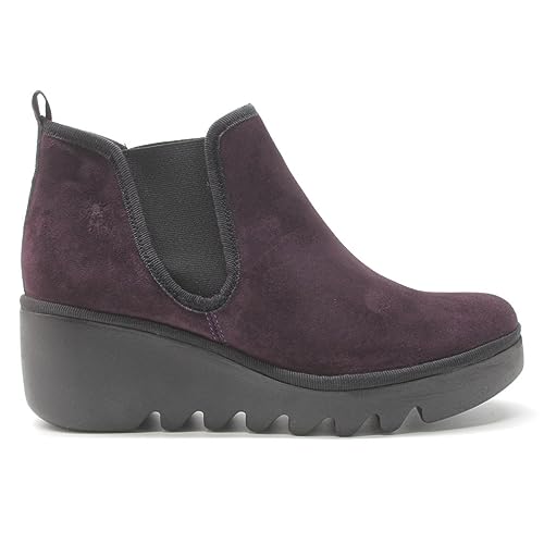 Fly London Botas Byne349flyChelsea para mujer, Purple, 36 EU