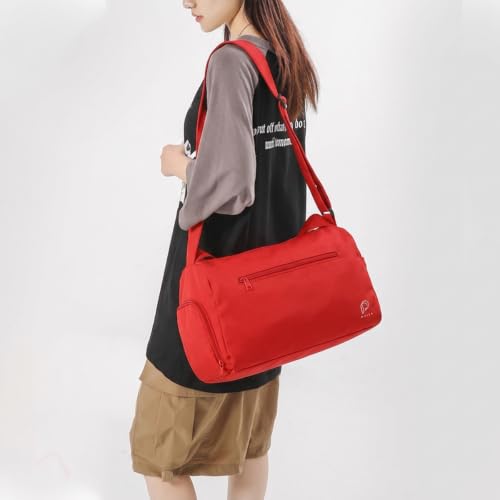 Image of PALAY Gym Bag Crossbody Duffel Bag with Shoe Compartment