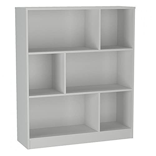 Estante para Escritório 6 Nichos B25 Nova Mobile Branco