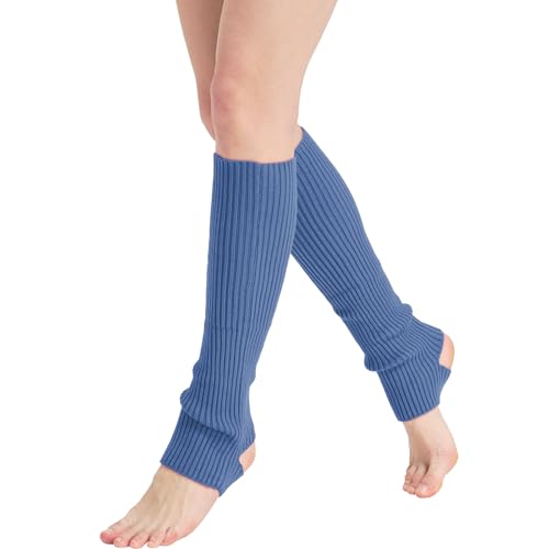 Image of Nanxson Knit Ribbed LegWarmer Women Knit Calf Accessories Leg Sleeves | Solid Neon Boot Socks,Y2K 80s Women's Lolita LegWarmer,Sports Party Yoga Dance Accessories,Winter Ankle Heap Kawaii Sock
