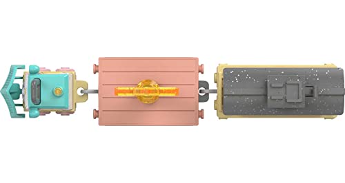 Thomas & Friends Diecast Toy Train, Shivery Delivery Sandy the Rail Speeder & Brake Car Bruno for Preschool Pretend Play Kids Ages 3+ Years