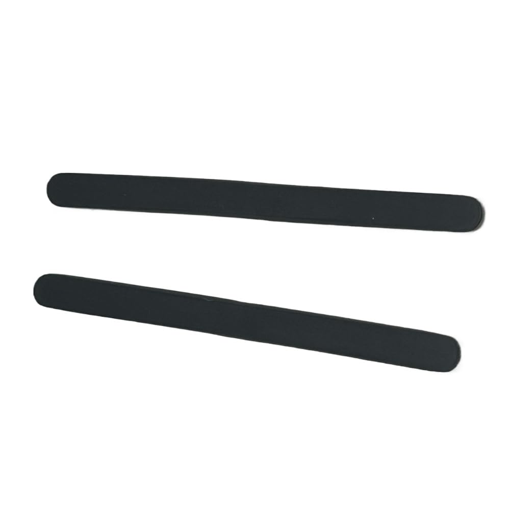 ruichuang Rubber Foot Strip Compatible with Dell Vostro 7620 7625 Series Laptop Bottom case Rear Rubber Foot Strip Black 2PCS/Set