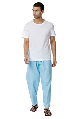Image of Aatman One Size Men's Eco-Friendly Cotton Pyjama | Fits Waist Size 28 to 36 Inches