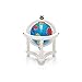 Odoria 1/12 Miniature World Globe Dollhouse Decoration Accessories, White