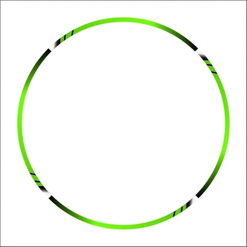 Autocollants bandes réfléchissantes de bord jante moto Kawasaki Ninja